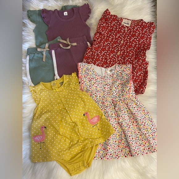 Carter's Other - #1 BABY OUTFIT MIXED BRAND SPRING/SUMMER BUNDLE SIZE 12/18M